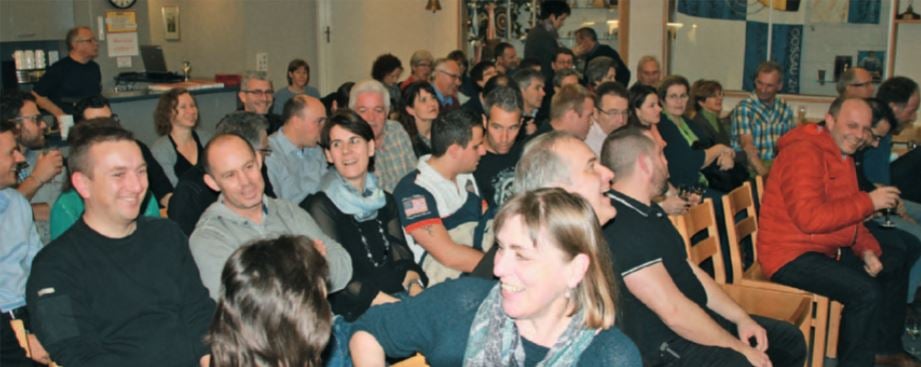 Gute Stimmung bei den Gwerblerinnen und Gwerblern