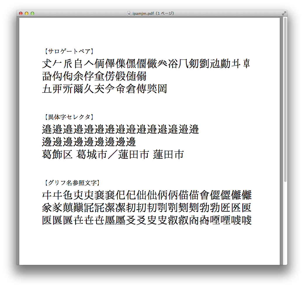 強力なフォント機能