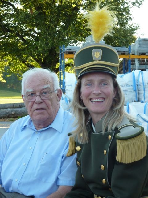 Fachgespräche unter Fahnenträgern