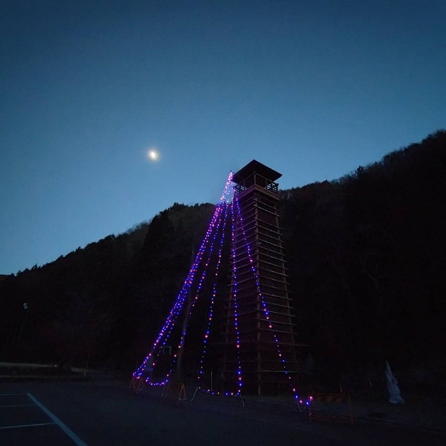 道の駅イルミネーション