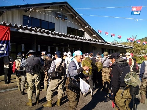 競技開始前の開会式