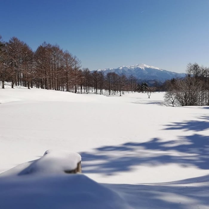 冬季の銀世界も絶景