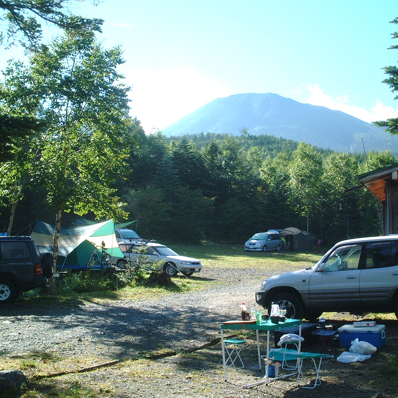 御嶽山がすぐ近くに！