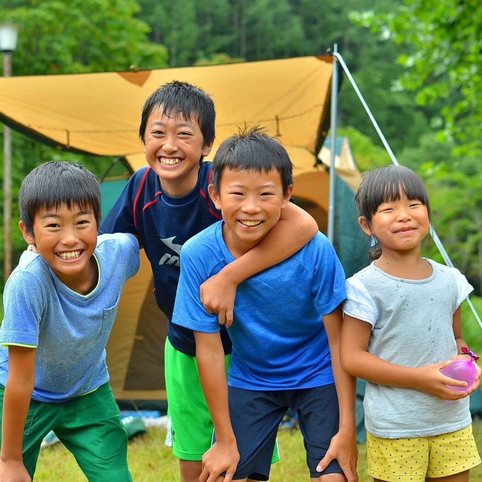 とにかく子供が笑顔になるキャンプ場