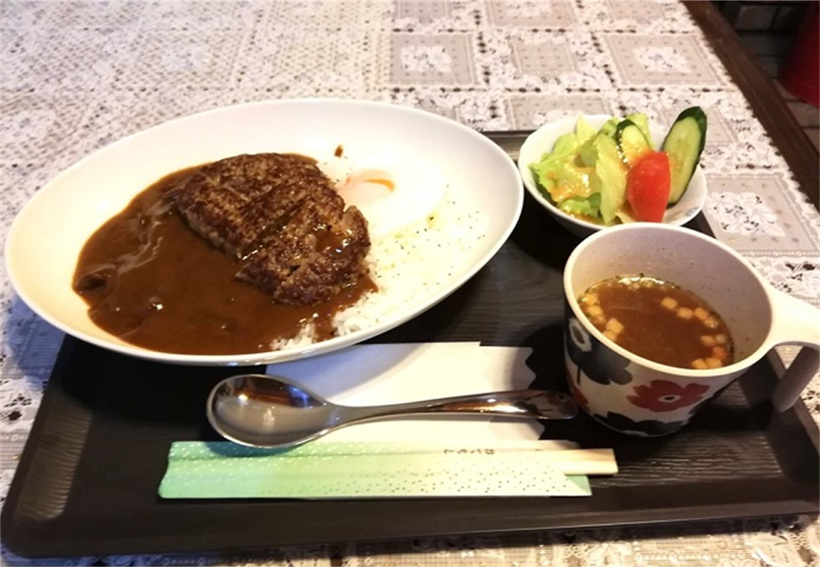 おすすめのハンバーグカレー