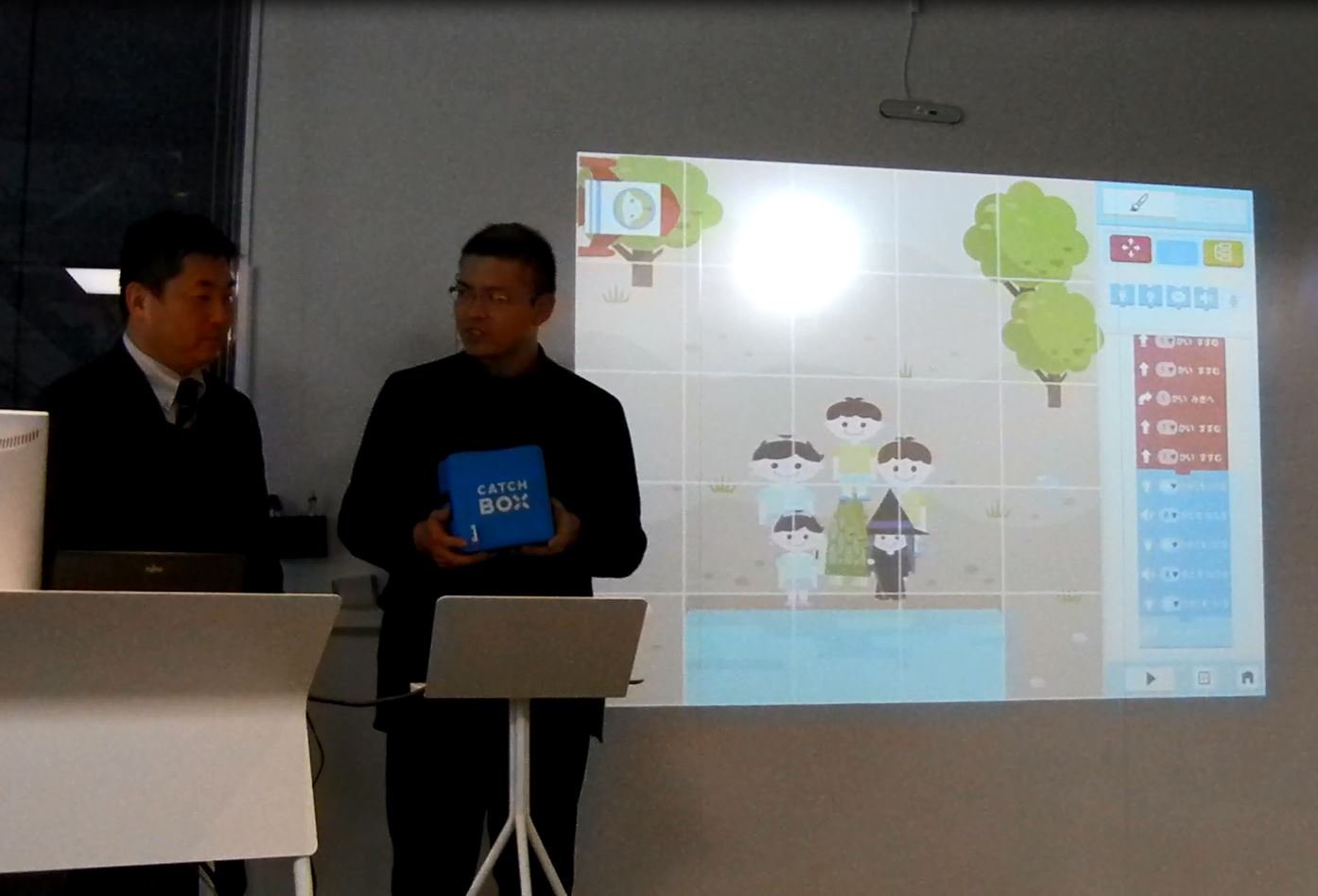 つくったお話の発表