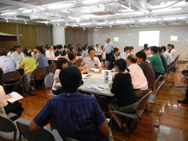 各班で話し合い