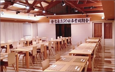 バンケット　1テーブル8名/72名