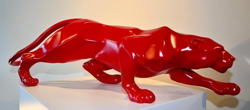 Panther, polyester, 120 cm