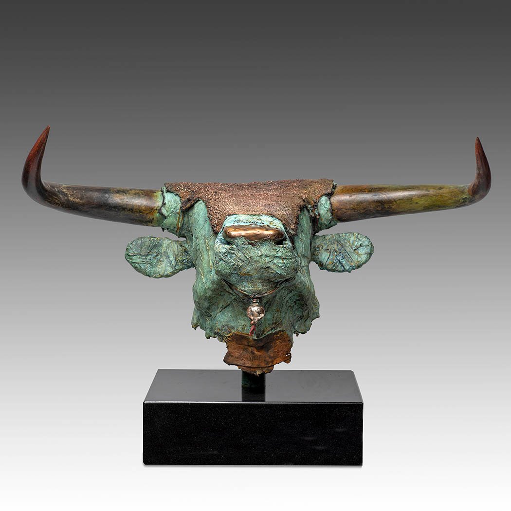 Cabeza del Minotauro XL, 70x50 cm