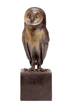 Willemien Fransen Kerkuil Brons 33 cm hoog Prijs op aanvraag / Price on request