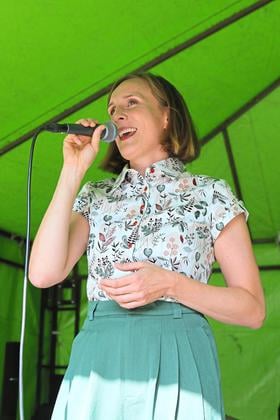 Sängerin Lotta Stein