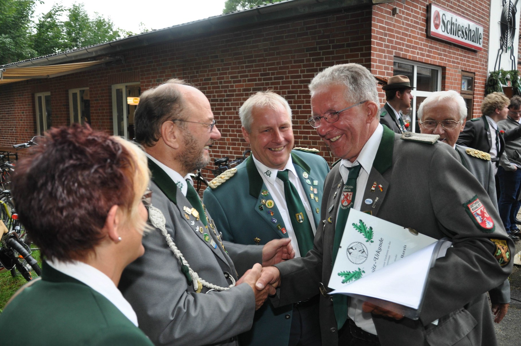 Die herzlichen Glückwünsche