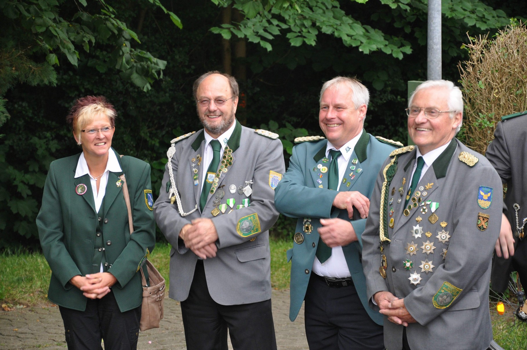 Die Anwesenden Vorstandsmitglieder des Kreisverbndes