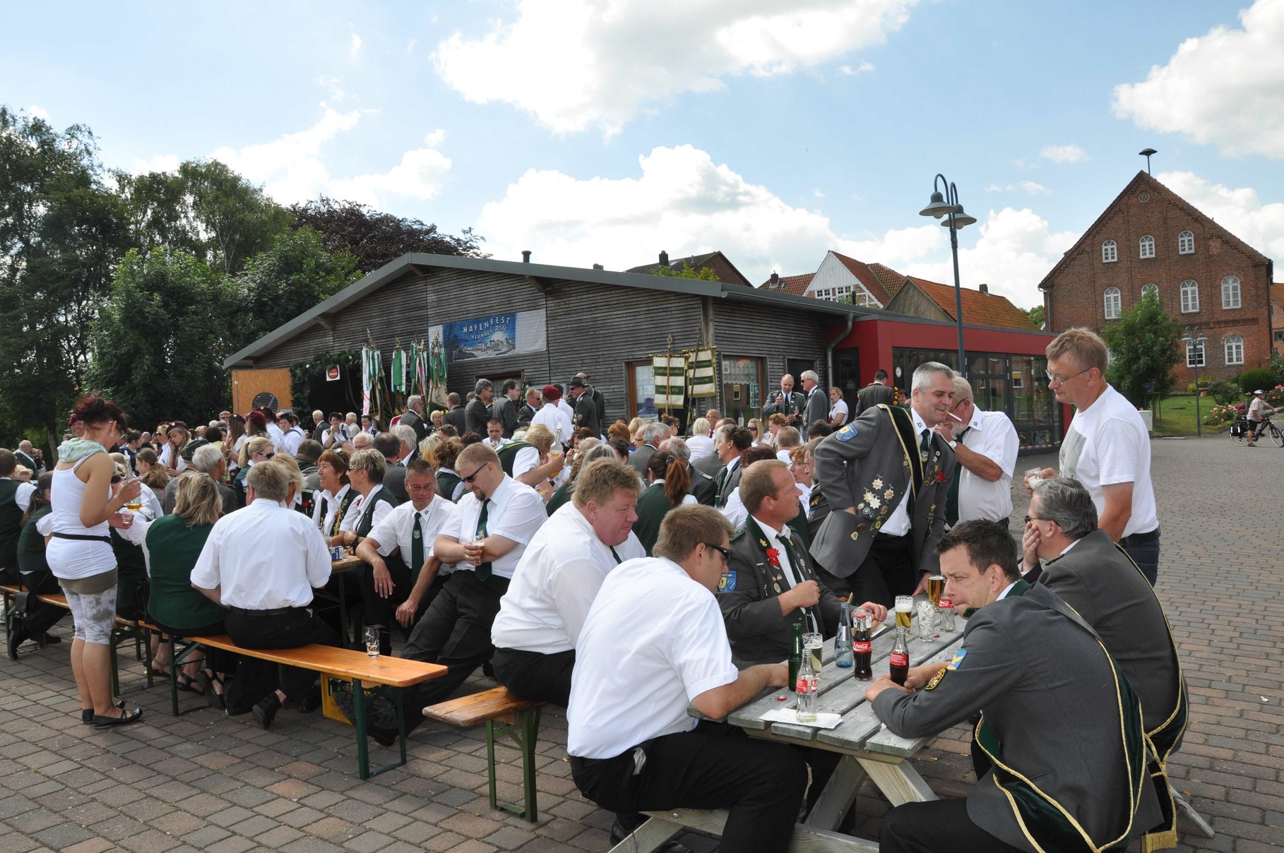 ... war das Wetter und die Stimmung sehr gut