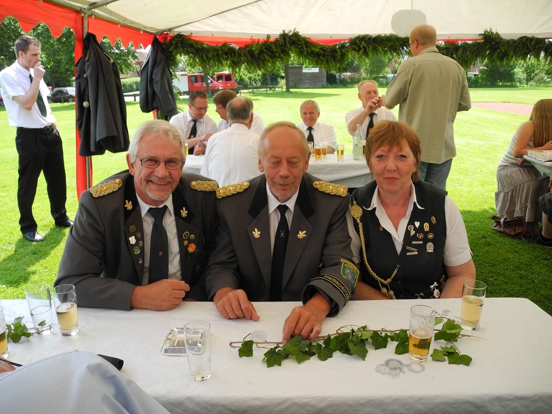 Die entsandte Deligation des Schützenverbandes