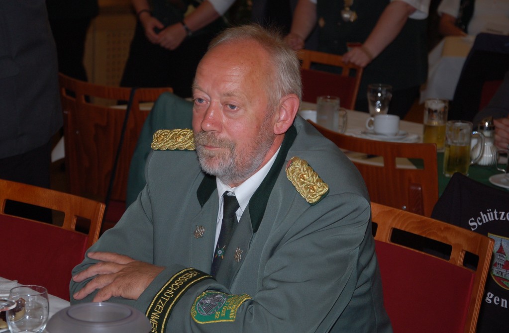 Kreisschützenmeister Otto Heinsohn  (Foto J. Bauer)