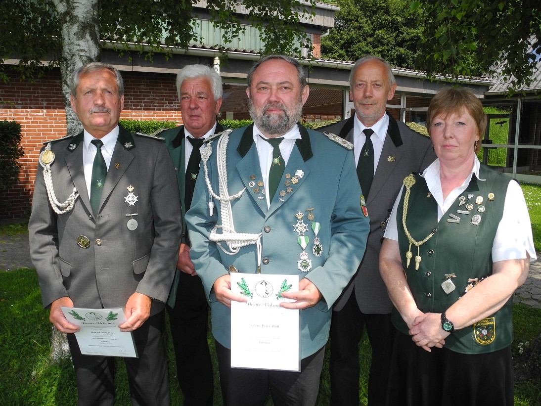 und die Bilder fürs Protokoll: Zum Ersten ....