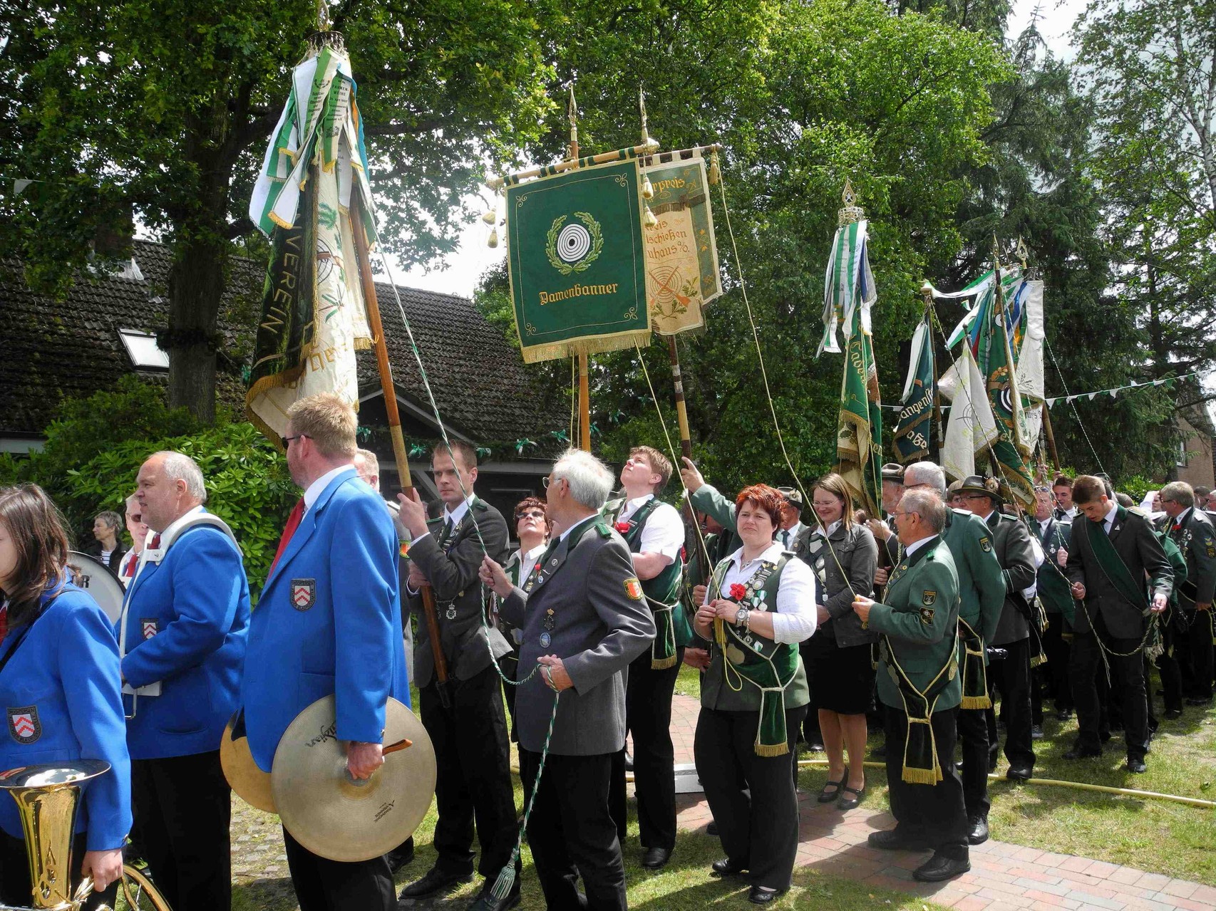 Abmarsch zum Schützenplatz