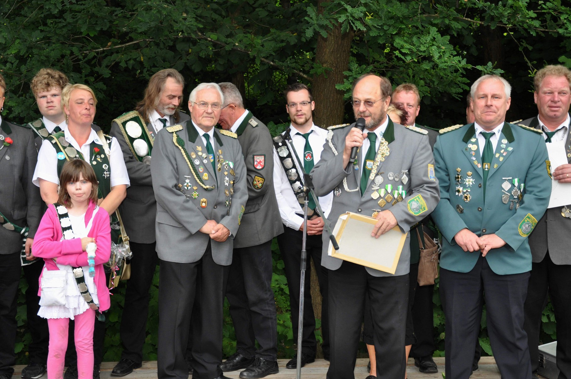 Wilfried Röndigs bei der 2. Ehrung