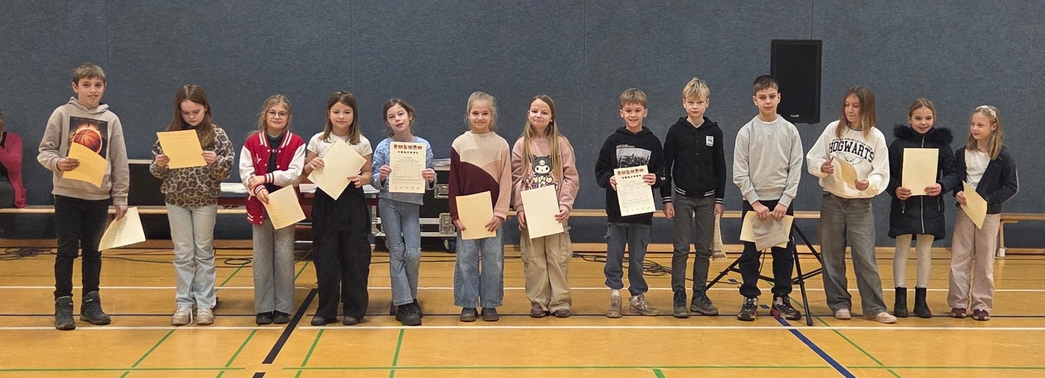 Die sportlichsten Kinder der 3. Klasse