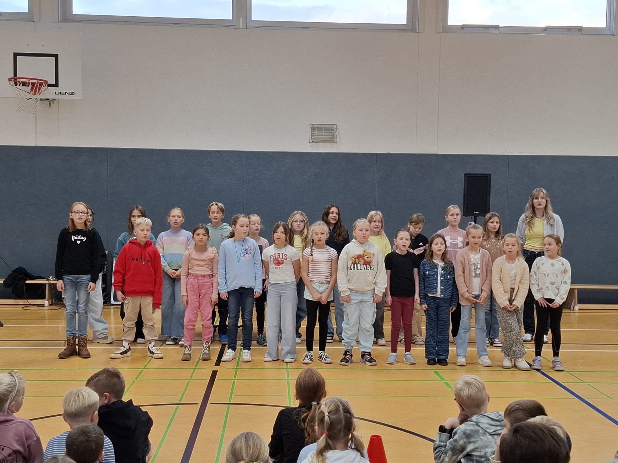 Die Eröffnung durch unseren Chor