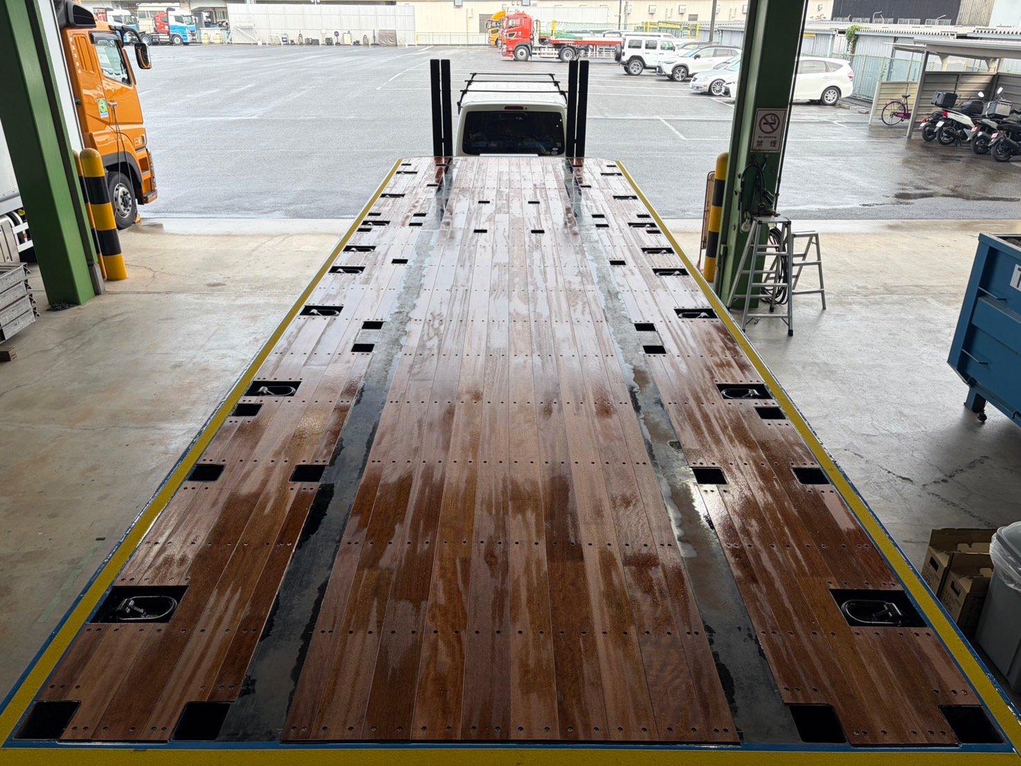 ⑦板張替え施工後