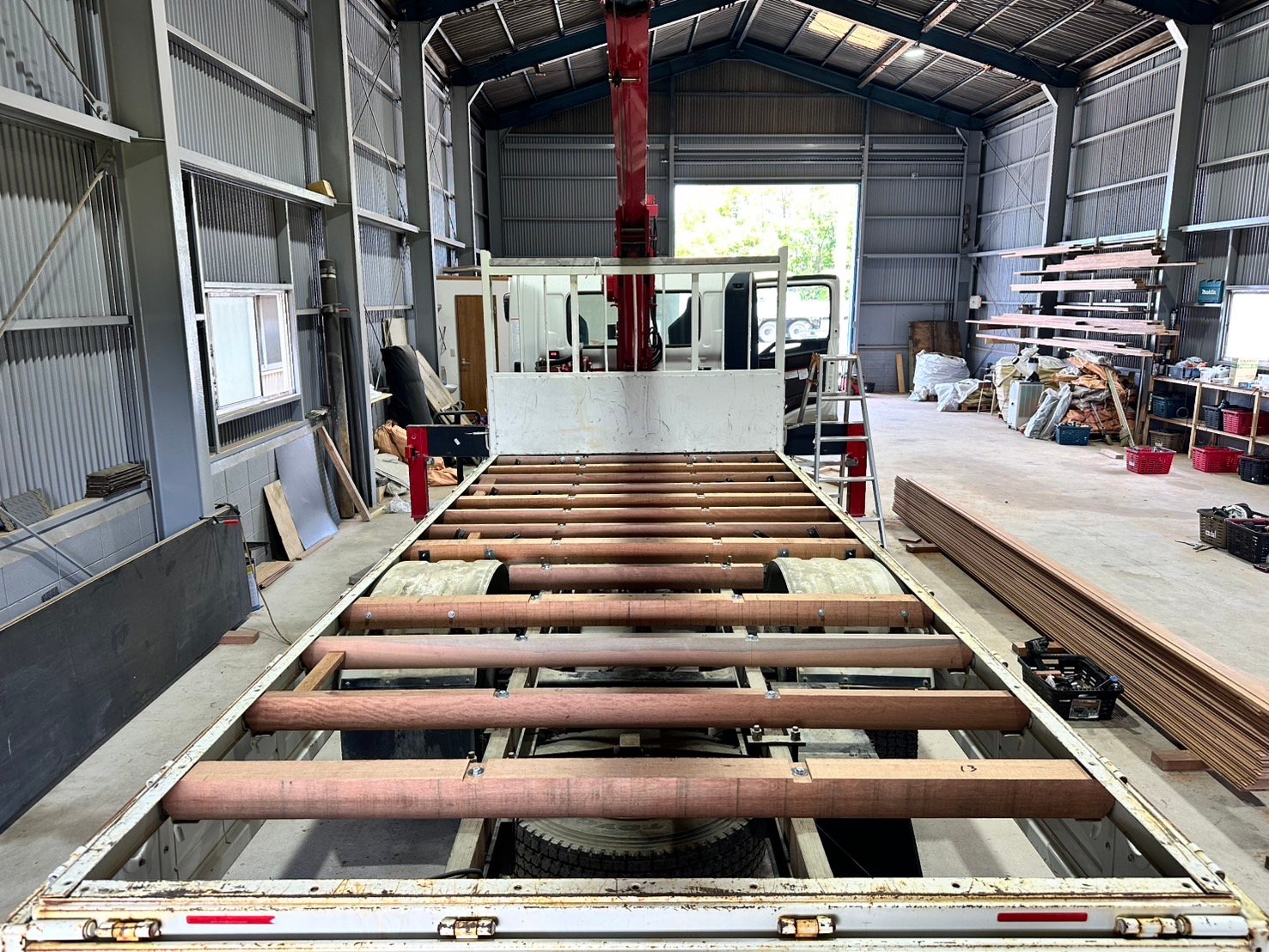 １台目　横ネタ交換後