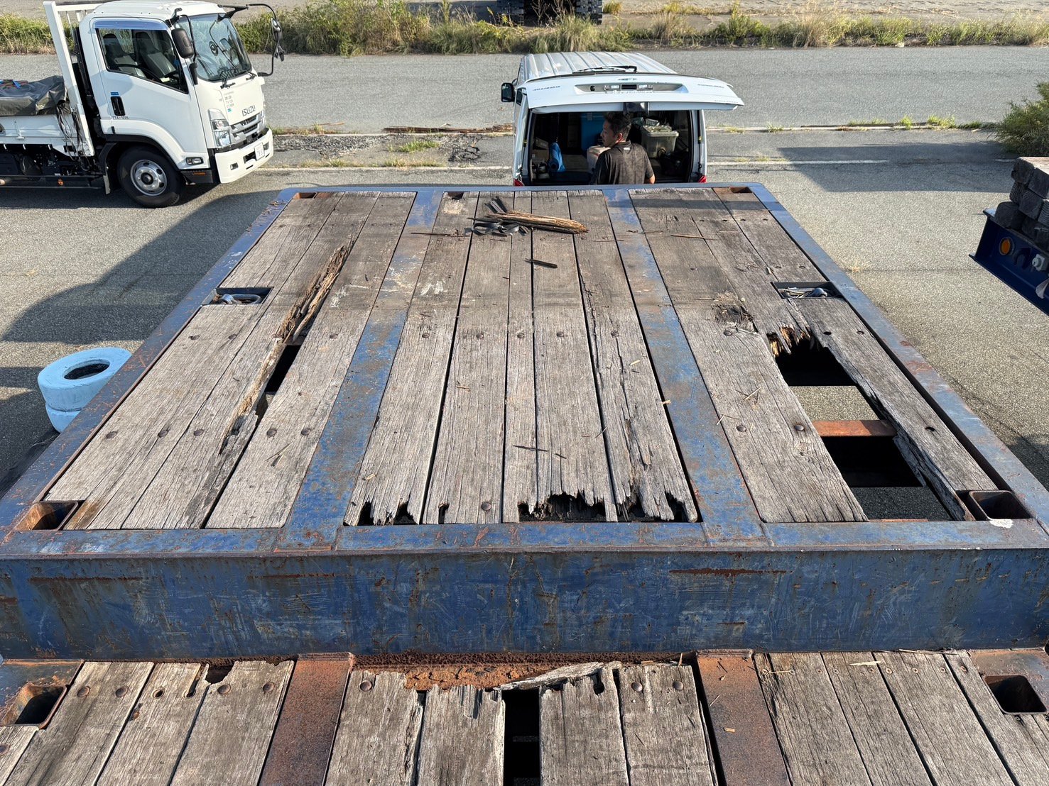 ⑥２台目上段　施工前