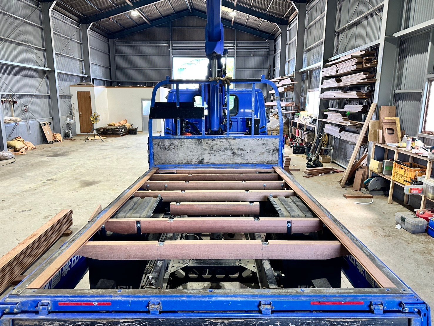 2ｔ車　ネタ交換後