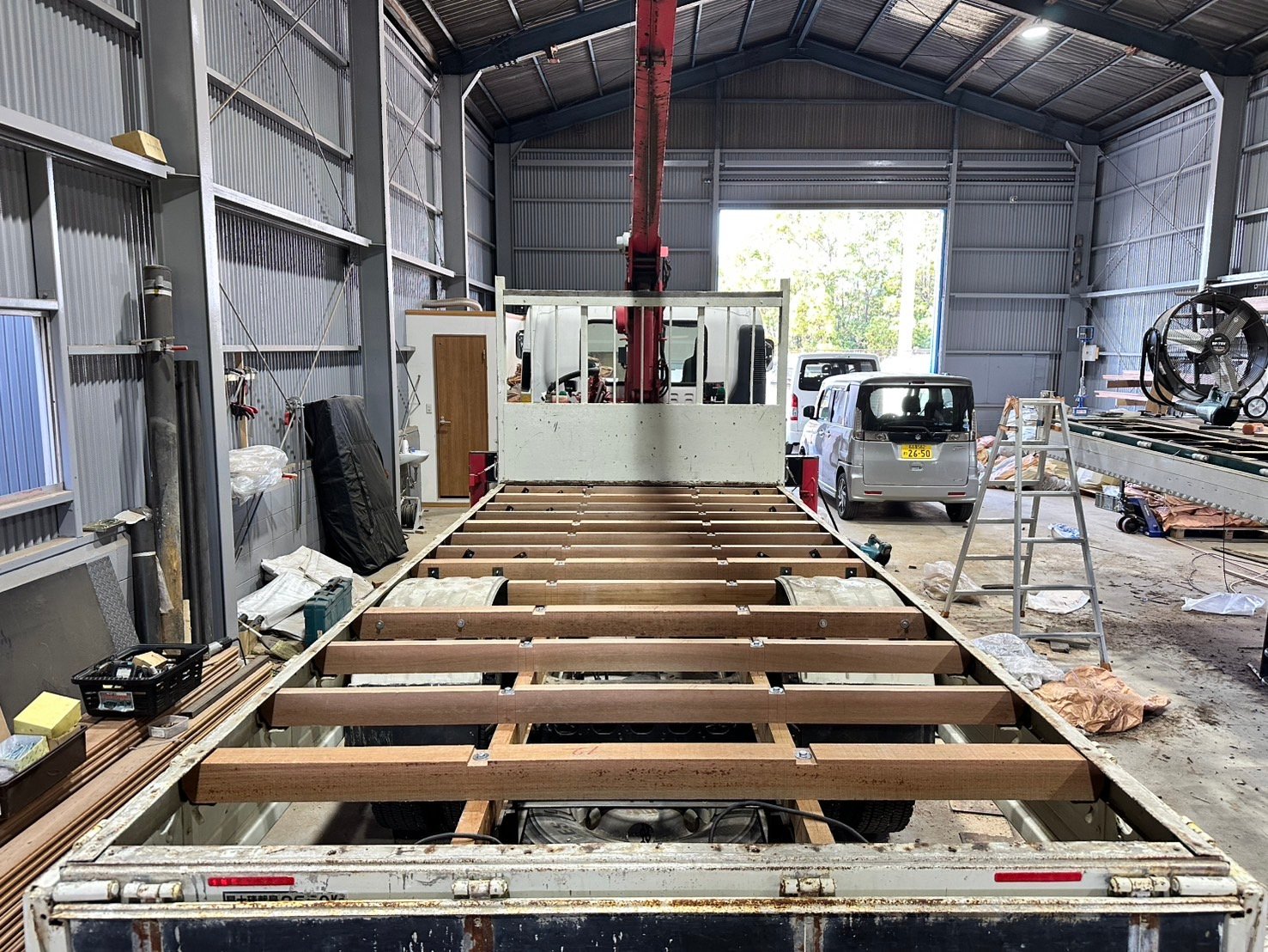 ２台目　横ネタ交換後