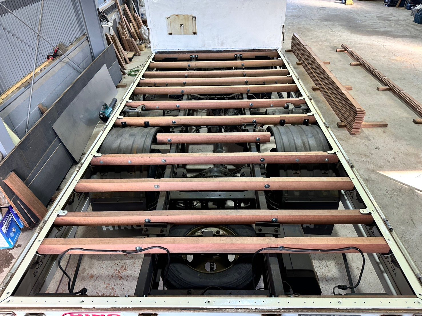 ③横ネタ交換後