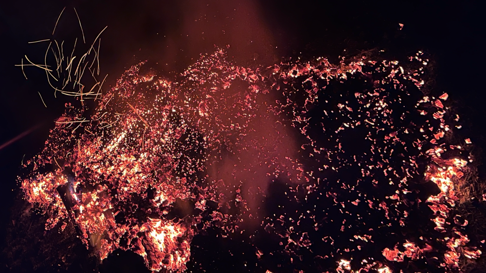 Die 700 Grad heisse Glut ist bereit 🔥