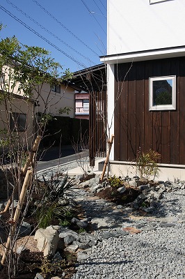 自然素材・木の家・浜松市・マイホーム・外構・蒼蒼舎