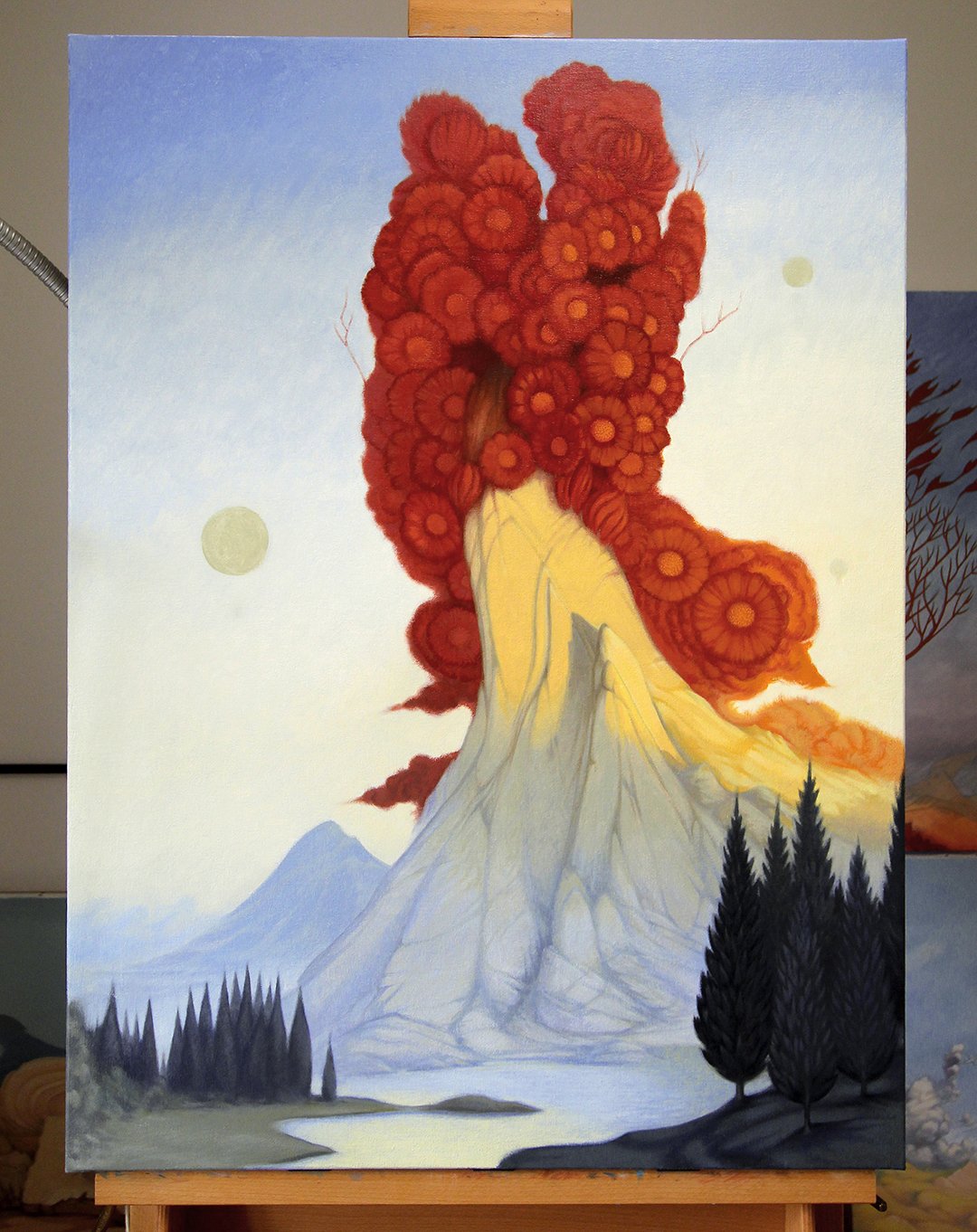 "The Crown of Victory" - On the easel