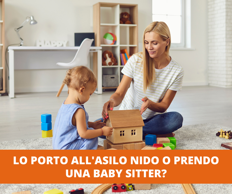 Lo porto all'asilo nido o prendo una baby-sitter? Quanto mi costa