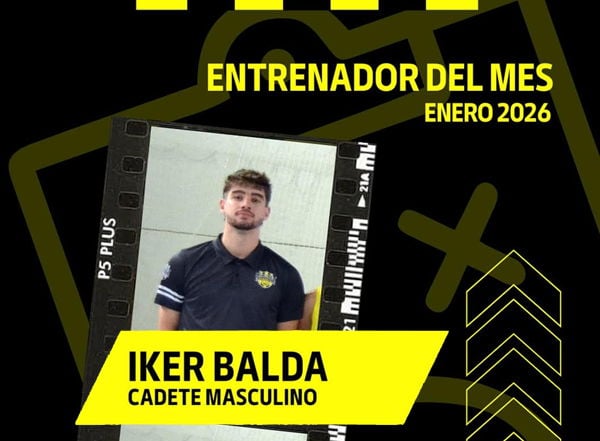 El entrenador del mes (enero 2026)