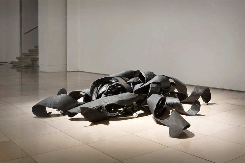 Monika Humm seaweed 4, Rauminstallation, Galerie der Künstler, München 2011