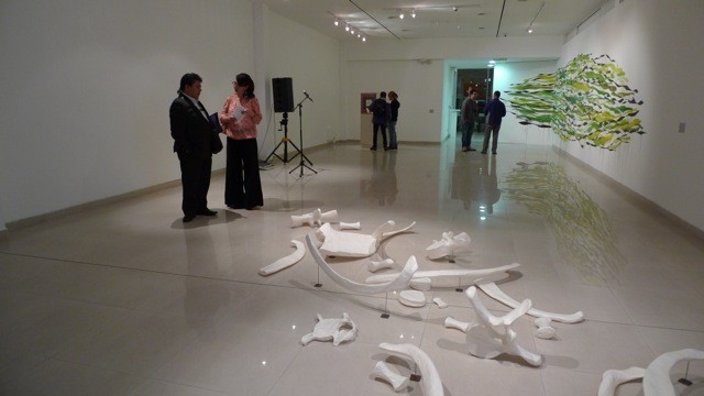Ausstellungseröffnung Pangaea, am 5.3.2013, Arte Actual, Quito, Ecuador