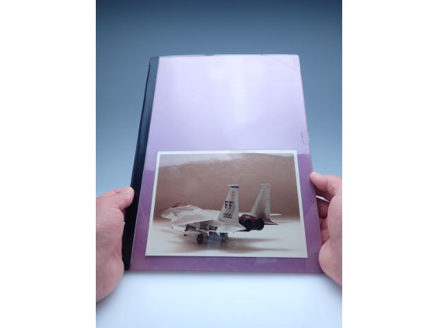 試験会場に持ち込みきれない作品は写真集でアピール。全作品、スピードを意識して作りました。