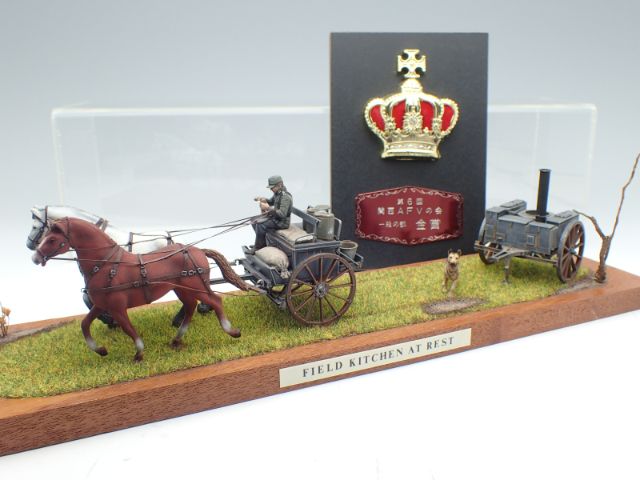 第6回関西AFVの会 一般の部 金賞。AFVとは装甲戦闘車のこと。