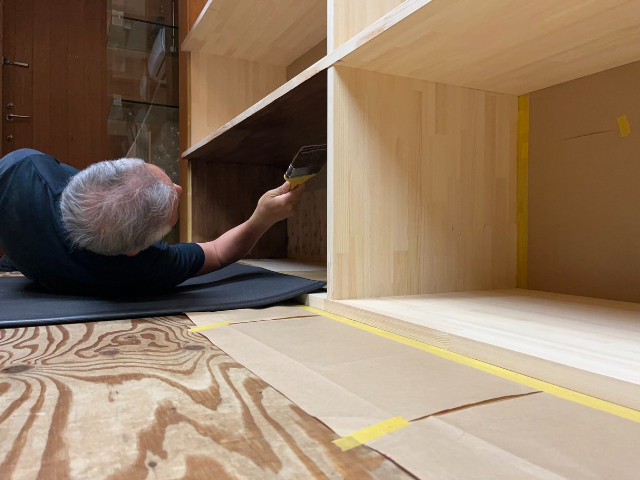 アトリエ改装中