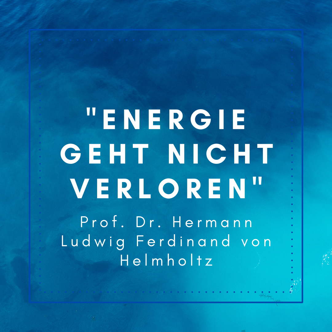 Energie ist unsterblich