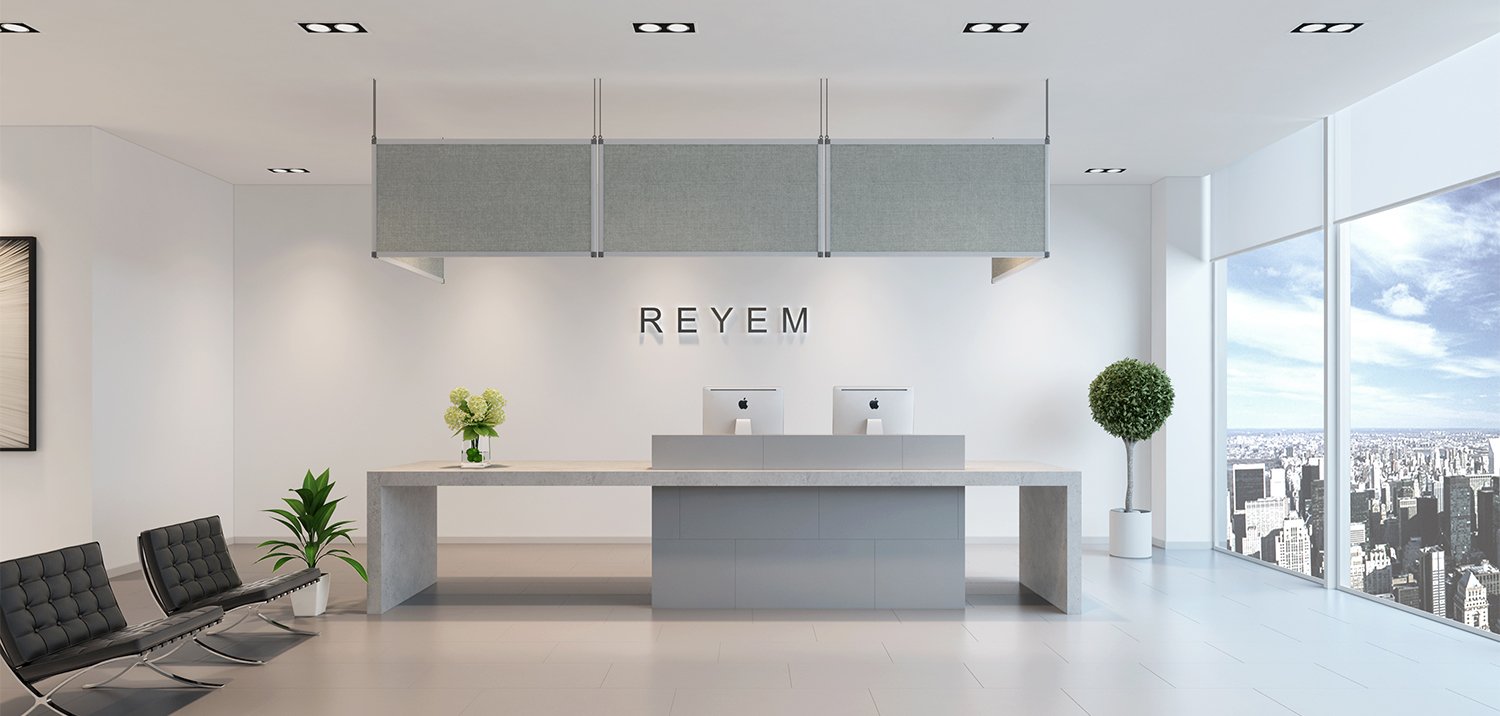 Acoustic hanging panels