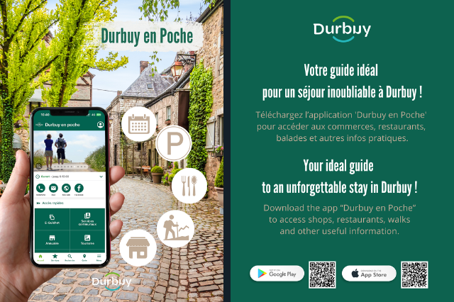 Pourquoi inciter vos clients à télécharger l’application Durbuy en Poche ?