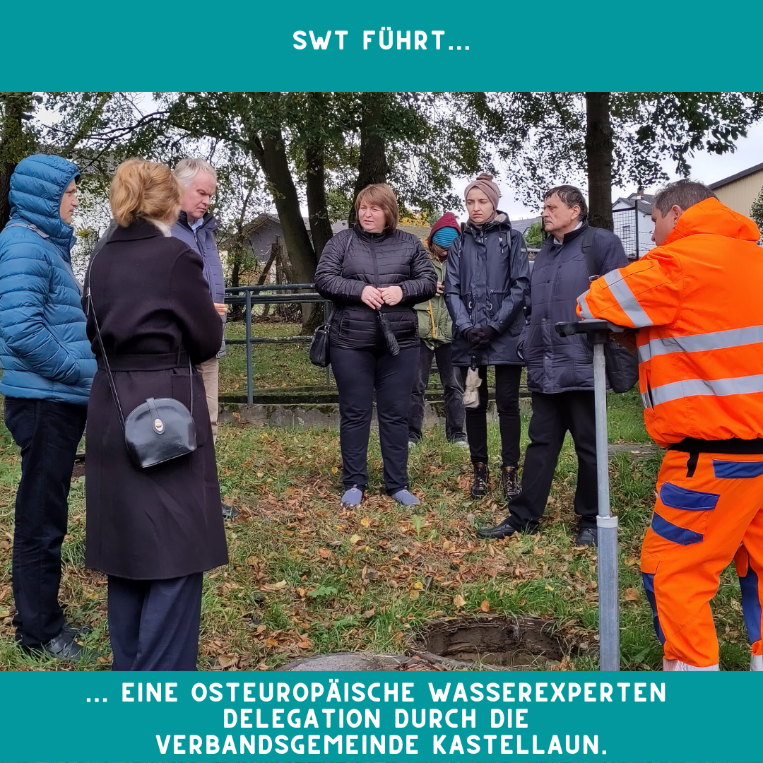 Internationale Experten Delegation Abwasser in Kastellaun