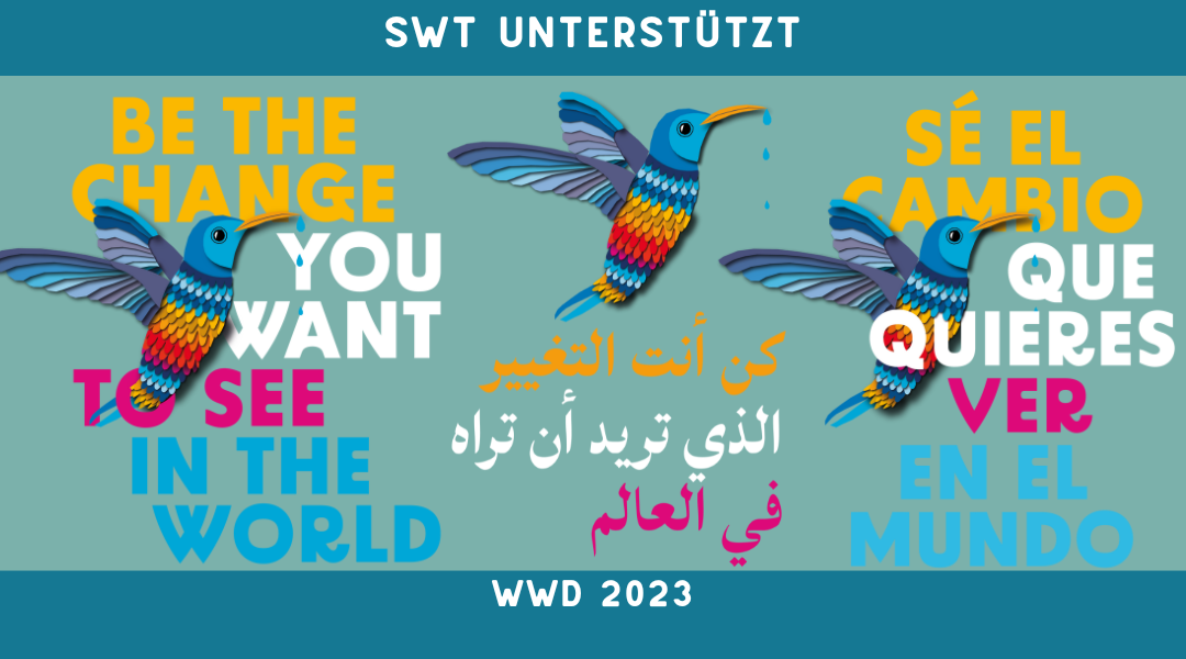 Weltwassertag 2023: Be the change!