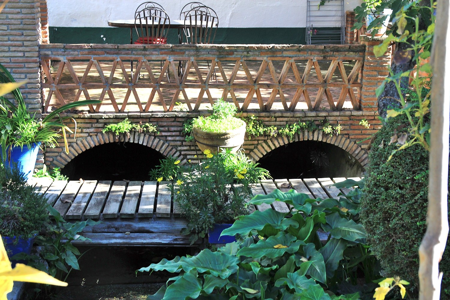 The water entrance of the mill