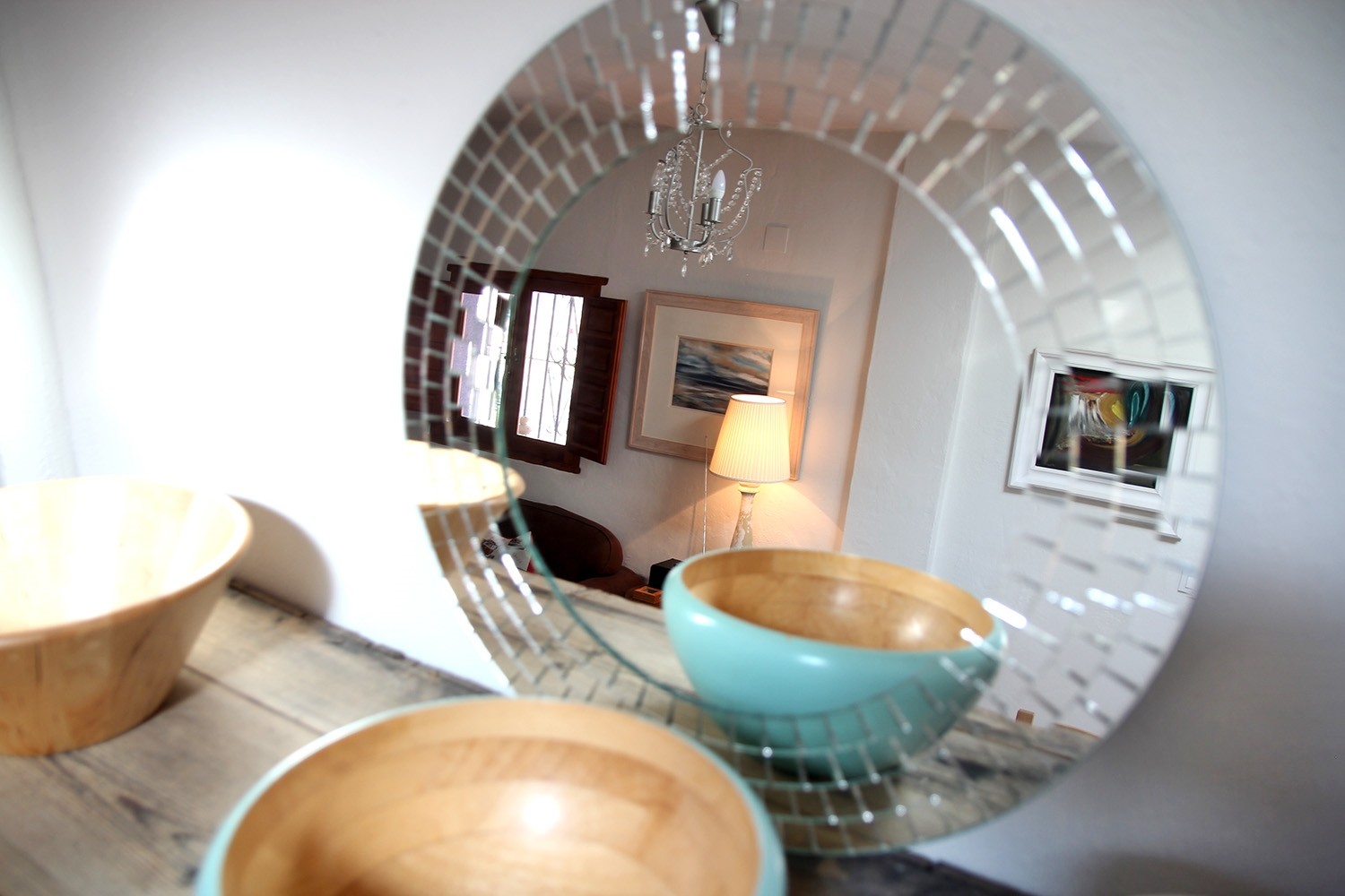 Detail of the living room