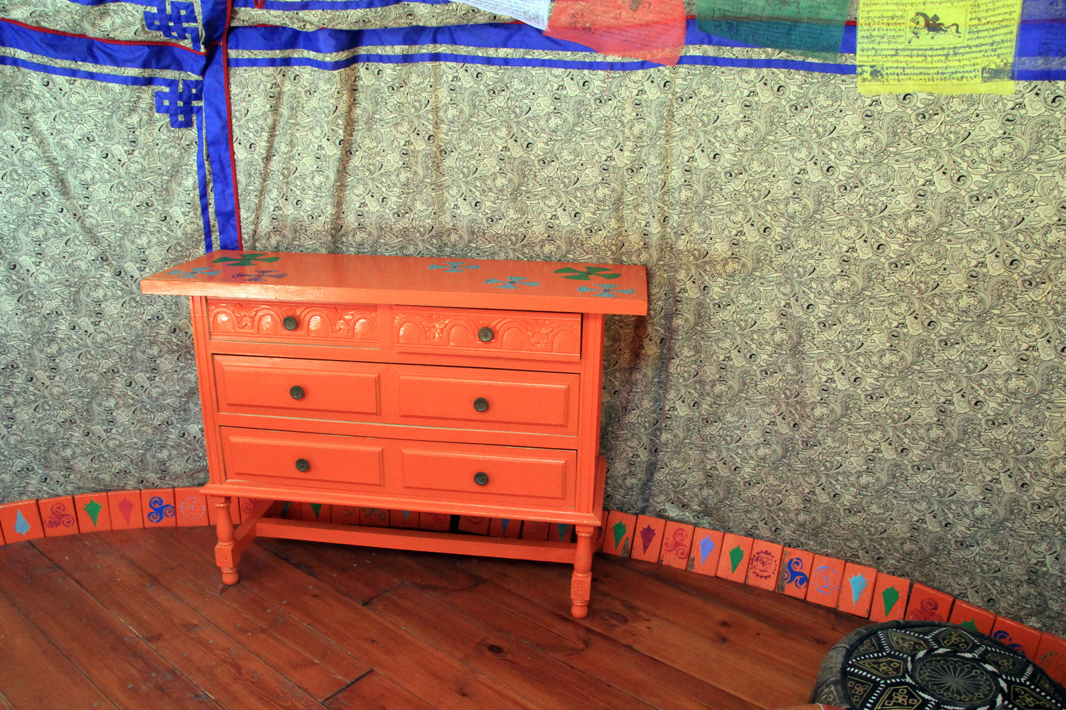 Detail of the interior